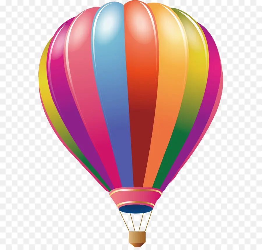 Montgolfière，Panier PNG