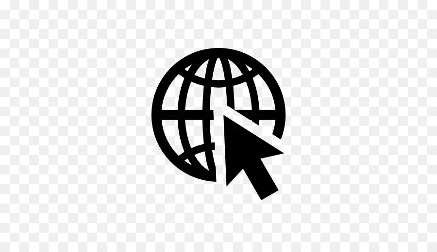 Globe Et Curseur，Internet PNG