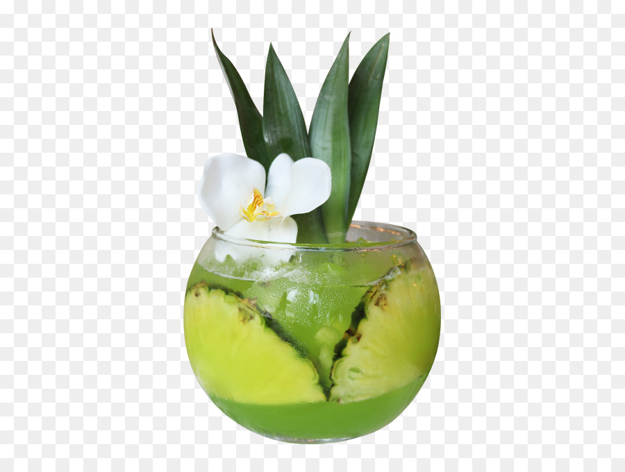 Boisson à L'ananas，Verre PNG