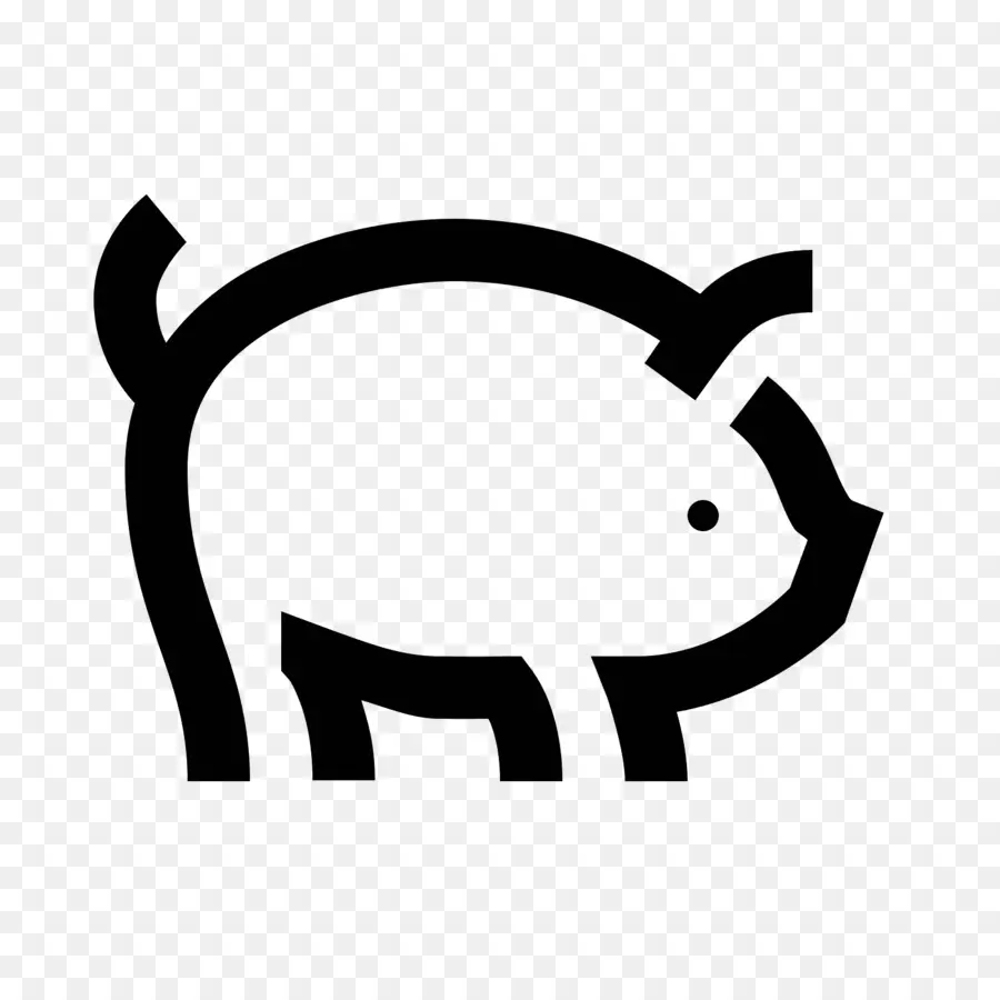 Icône De Cochon，Animal PNG