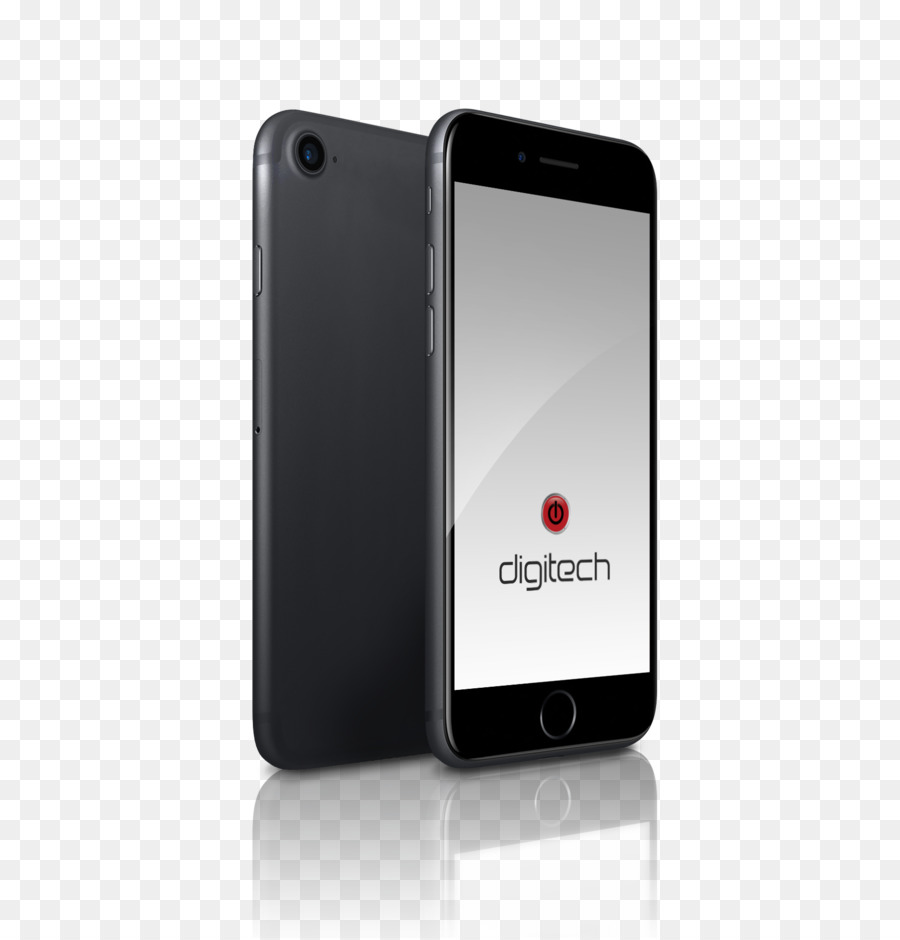 Smartphone，Noir PNG