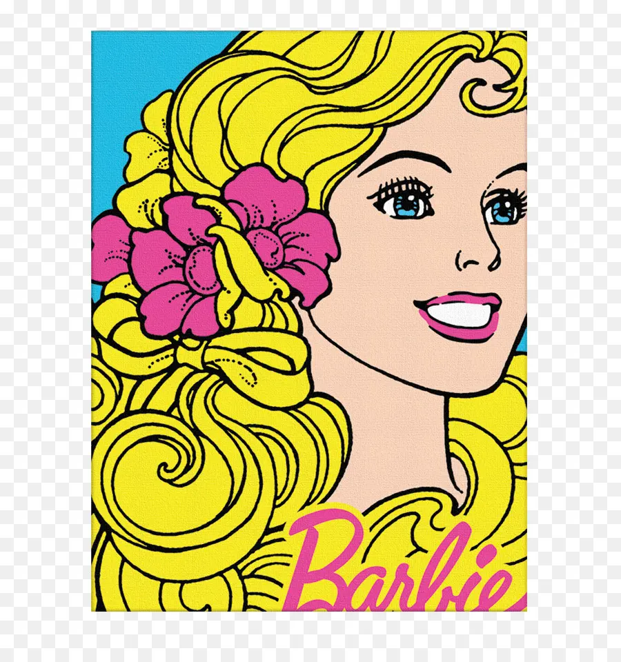 Barbie，Fleurs PNG