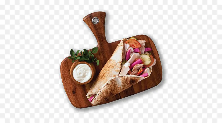 Enveloppement Shawarma，Moyen Orient PNG