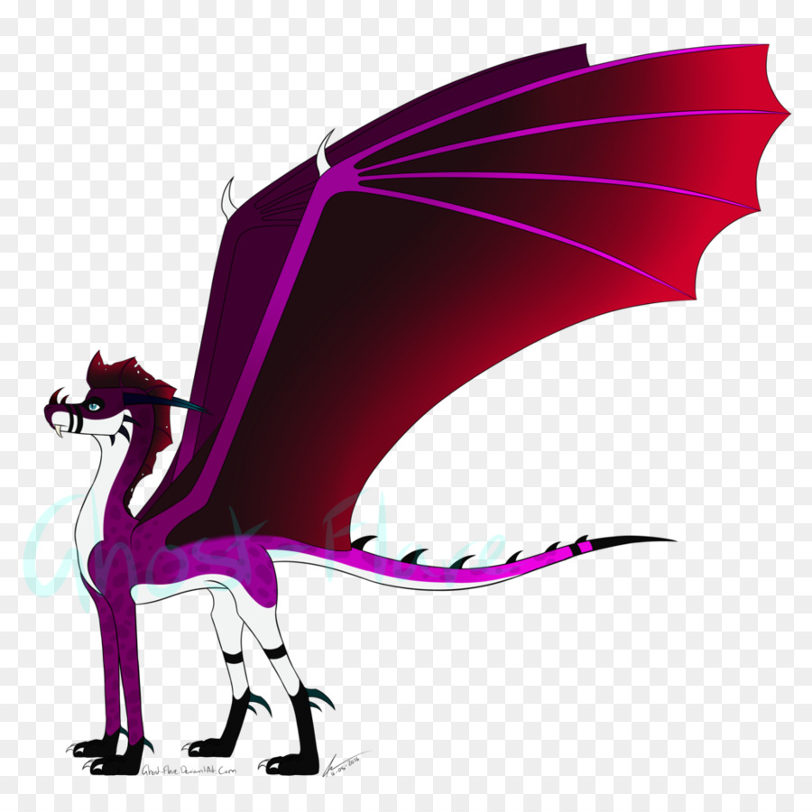 Dragon Rouge，Ailes PNG