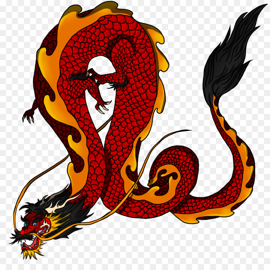 Dragon Rouge，Feu PNG