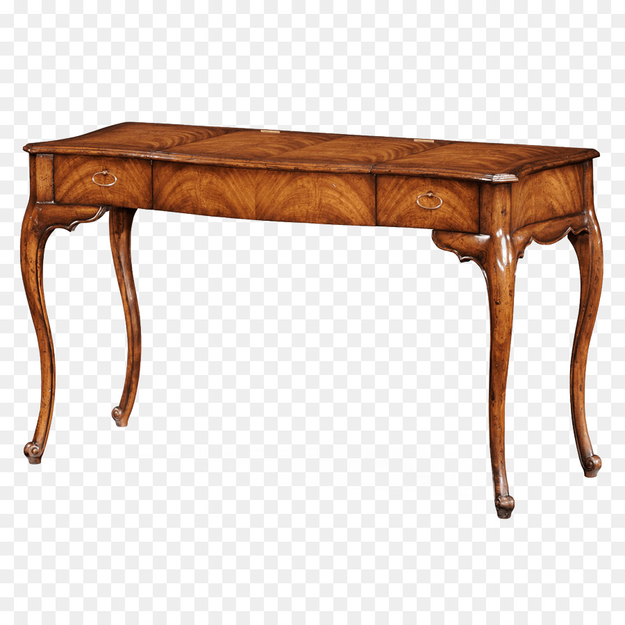 Table Avec Plateau En Verre，Pieds En Bois PNG