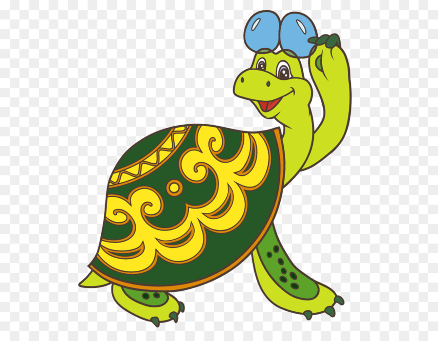 Tortue Verte，Dessin Animé PNG