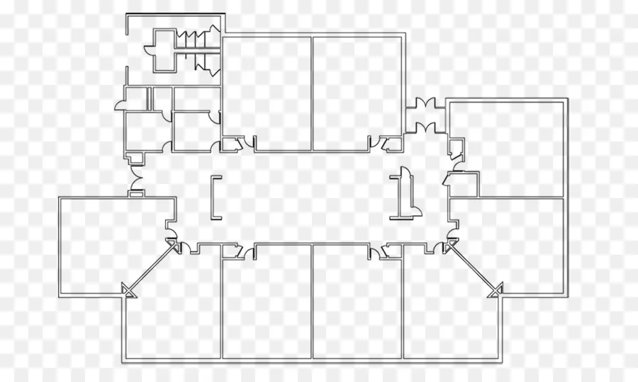 Plan D'étage Du Bâtiment，Plan D'étage PNG