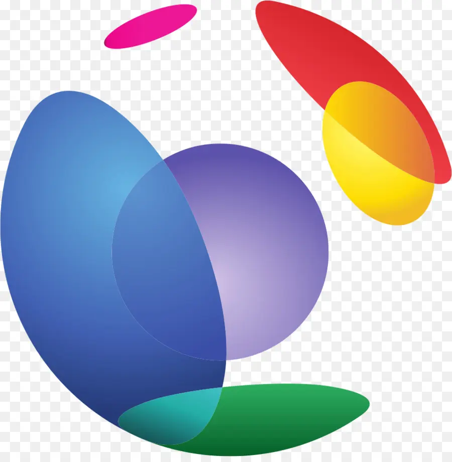 Formes Abstraites Colorées，Logo PNG