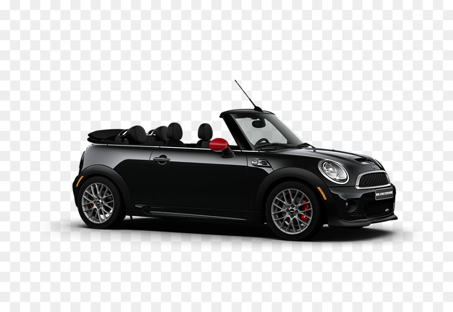 Mini Cooper Noire，Convertible PNG