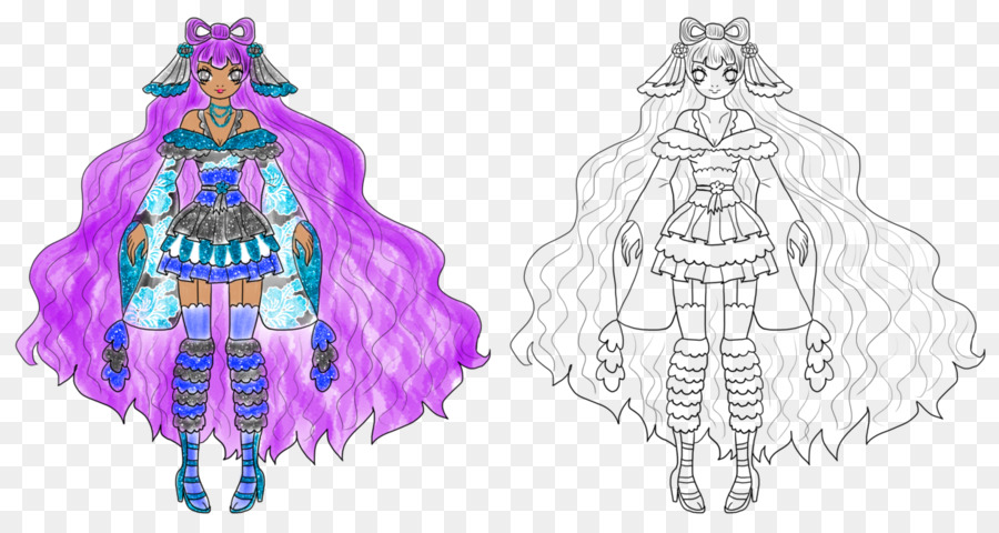 L Art En Ligne，La Conception De Costumes PNG