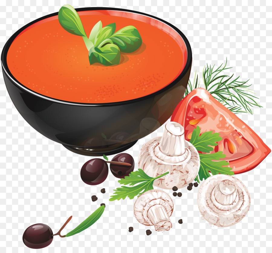 Soupe à La Tomate，Champignons PNG