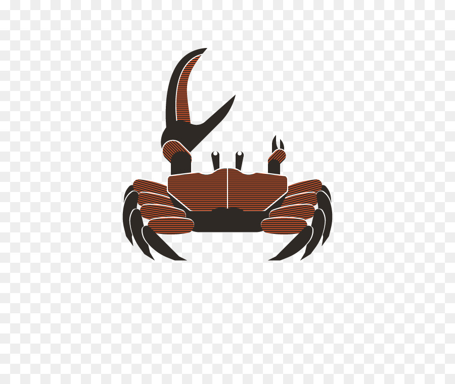 Crabe，Brun PNG