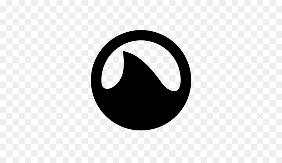 Aileron De Requin Noir，Cercle PNG