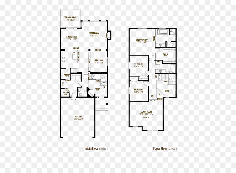 Plan D'étage De La Maison，Mise En Page PNG