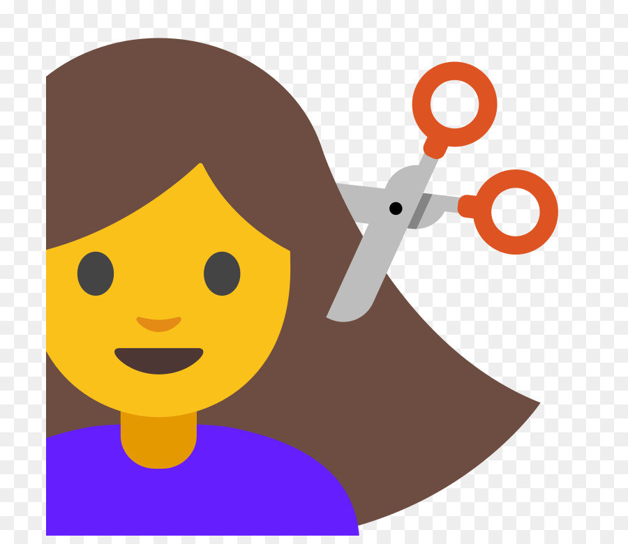 Coupe De Cheveux Emoji，Cheveux PNG