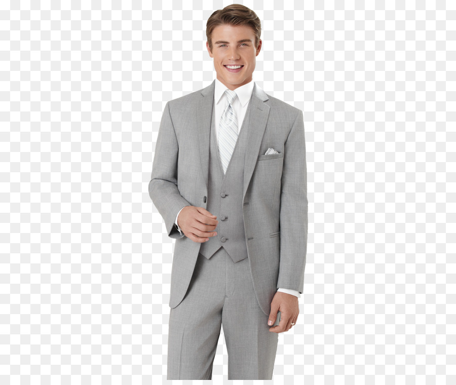 Costume Gris，Homme PNG