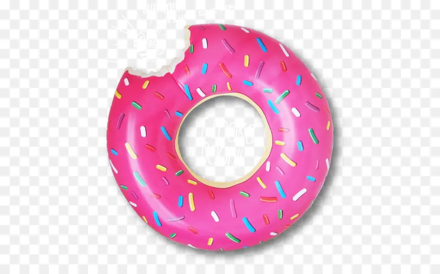 Donut，Glaçage Rose PNG