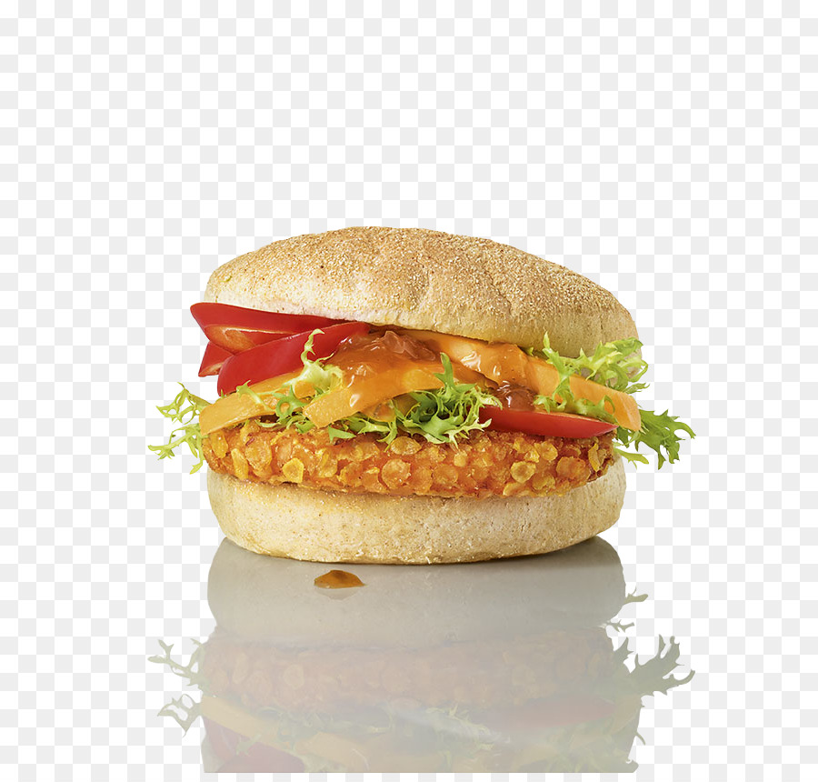 Sandwich Au Poulet，Nourriture PNG