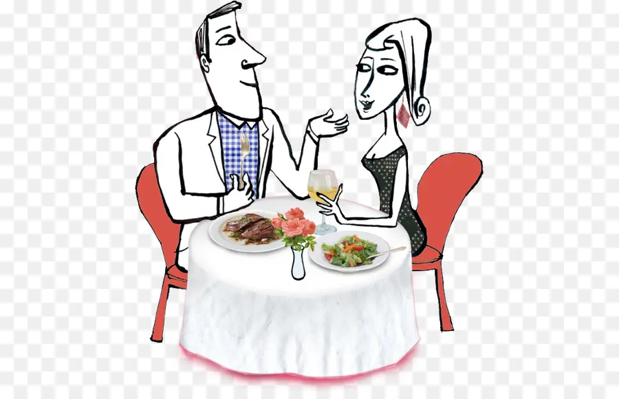 Couple，Dîner PNG