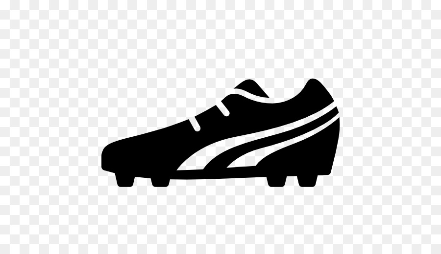 Chaussure De Football Noire，Crampons PNG