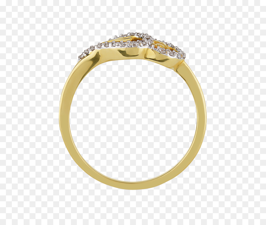 Bague En Or，Diamant PNG