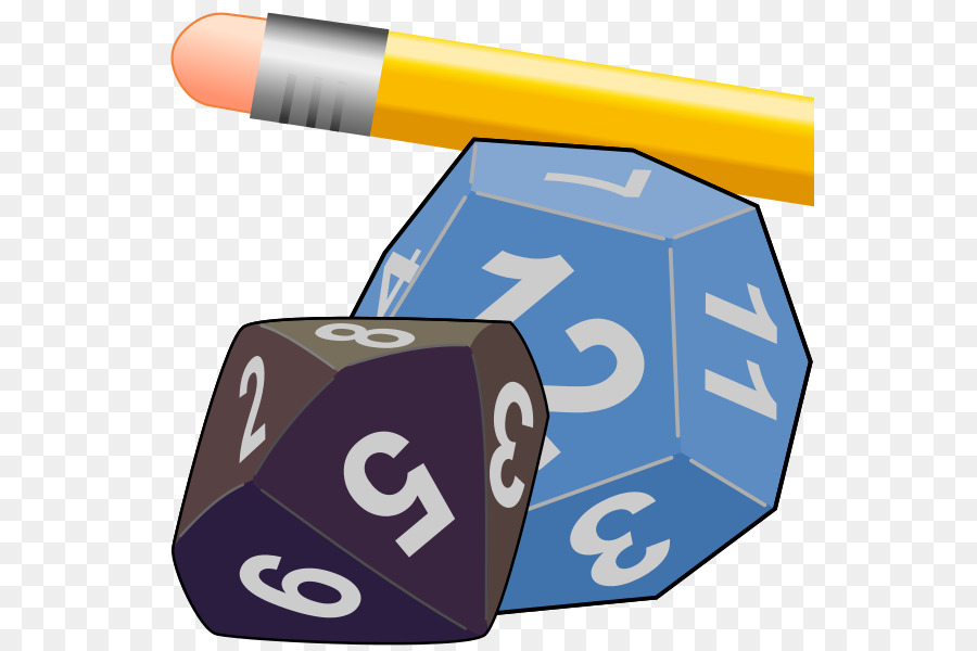 Crayon Et Dés，Gomme PNG