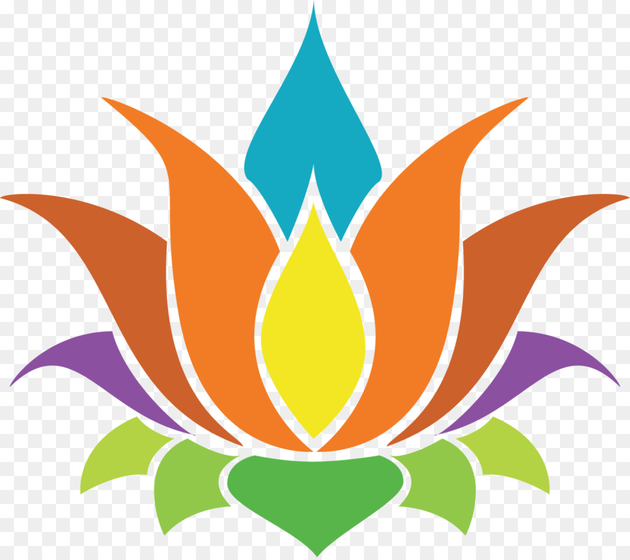 Lotus Coloré，Fleur PNG