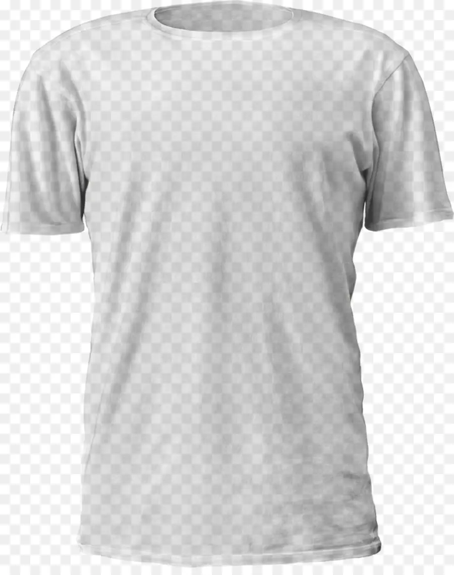 T Shirt Blanc，Plaine PNG