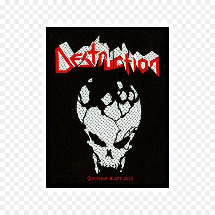 Destruction，Patch Brodé PNG