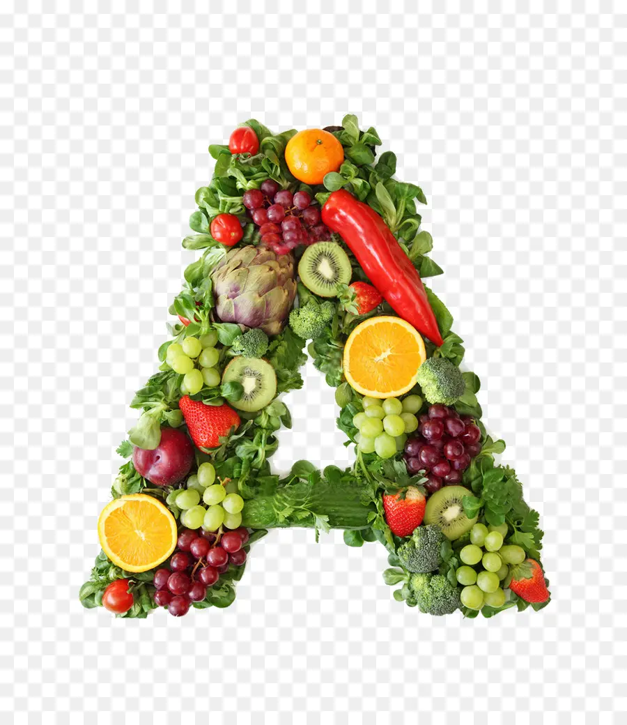 Lettre A，Fruits PNG