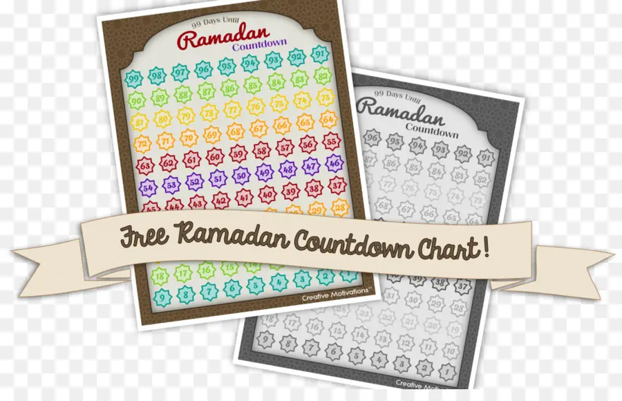 Tableau Du Compte à Rebours Du Ramadan，Calendrier PNG