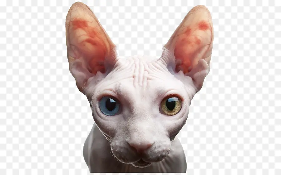 Chat Sphynx，Sans Poils PNG