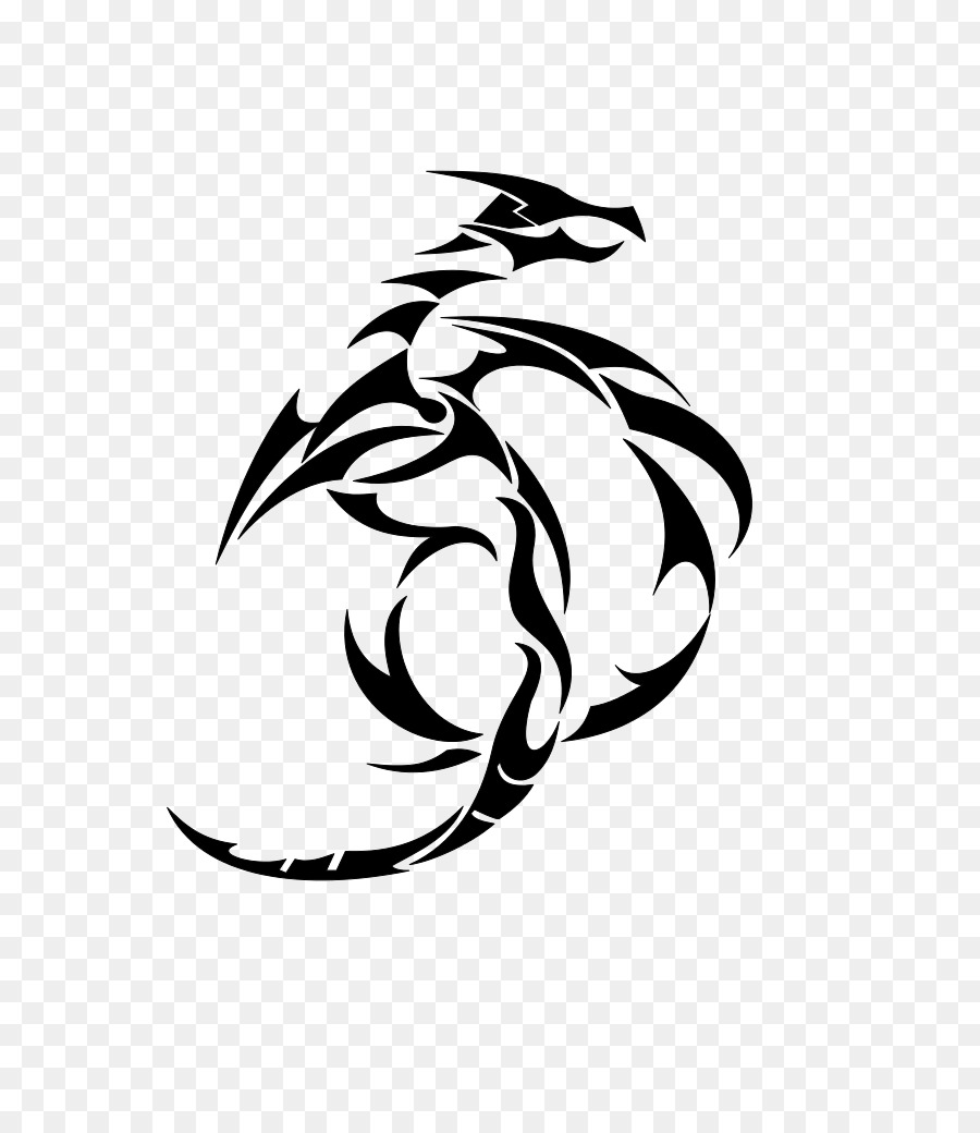 Dragon Tribal，Tatouage PNG