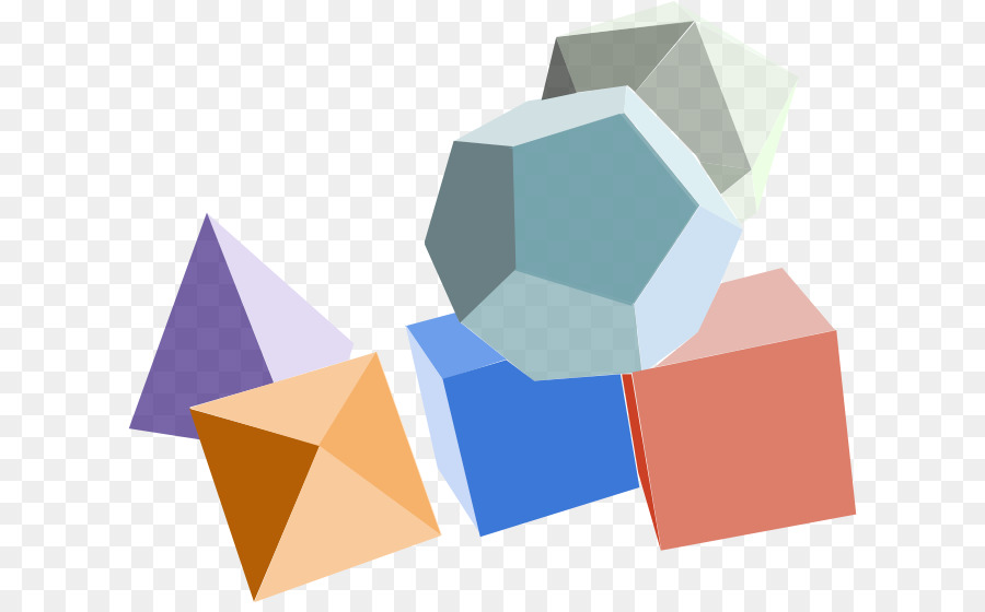 Formes Géométriques，3d PNG