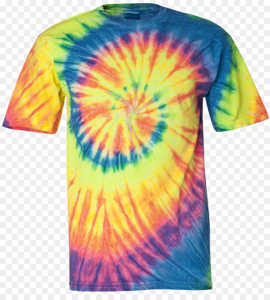 T Shirt Tie Dye，Coloré PNG