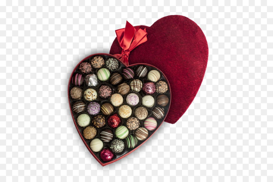 Boîte Coeur，Chocolats PNG