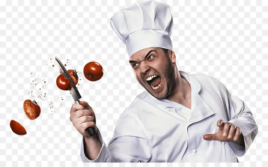 Chef En Colère，Cuisinier PNG