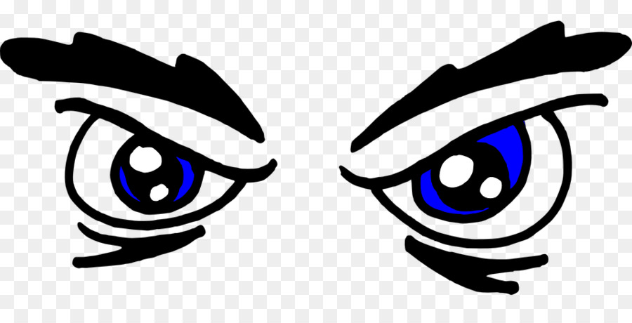 Yeux Bleus，Dessin Animé PNG