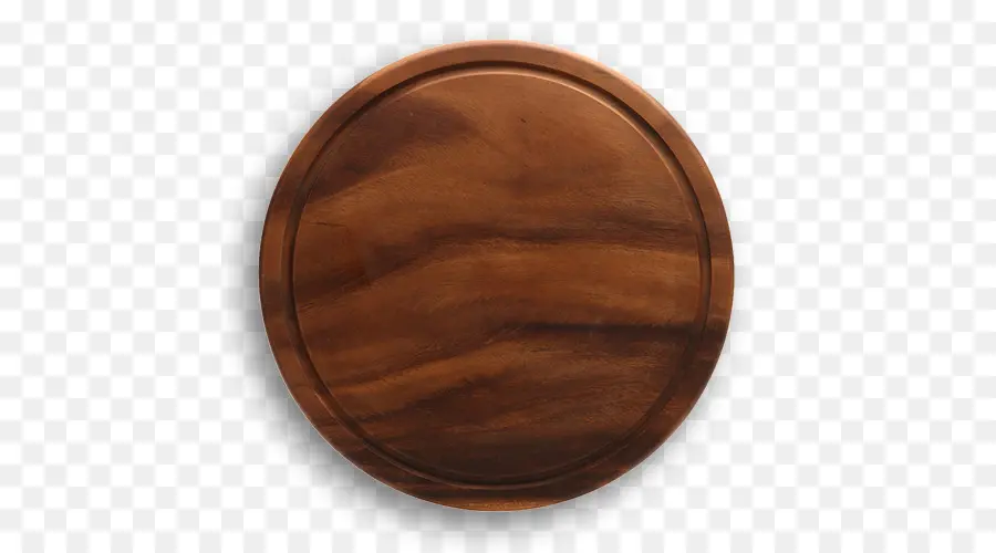 Dessous De Verre En Bois，Rond PNG