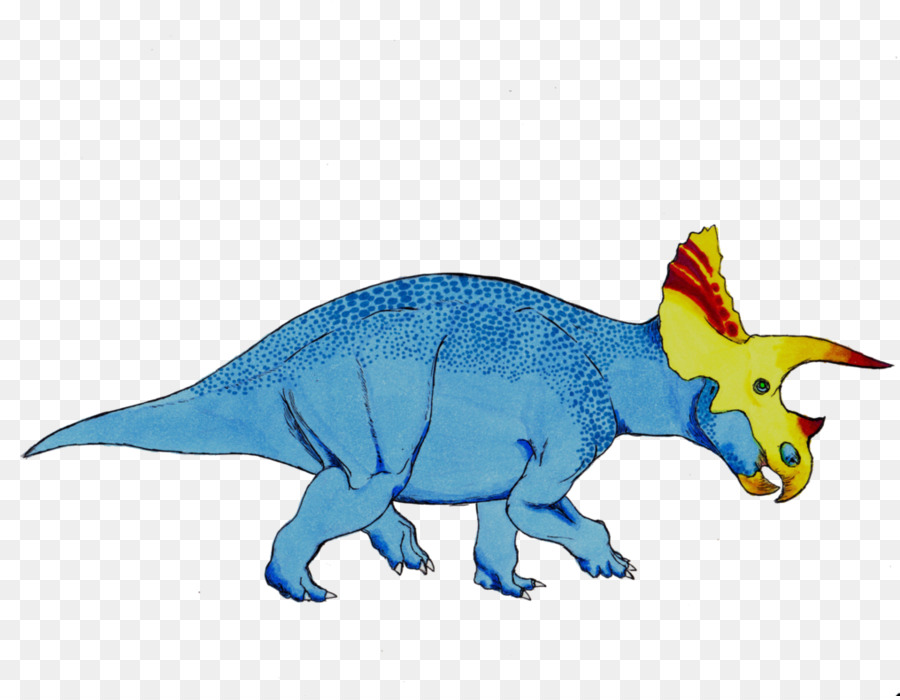 Dinosaure Bleu，Dessin Animé PNG