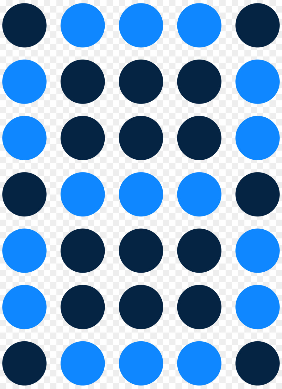 Points Bleus Et Noirs，Cercles PNG