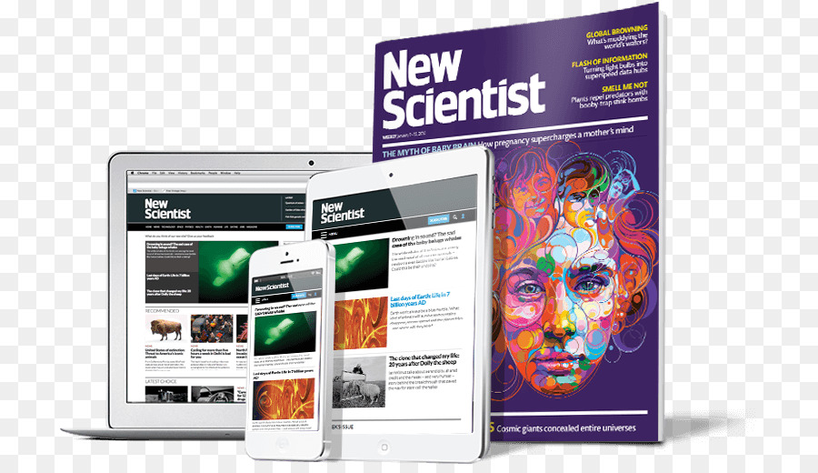 Le New Scientist，Magazine PNG