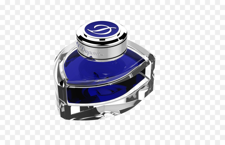 Bouteille D'encre，Bleu PNG