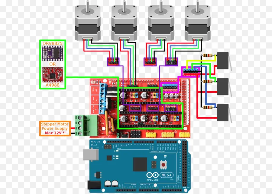 Microcontrôleur，Moteur Pas à Pas PNG