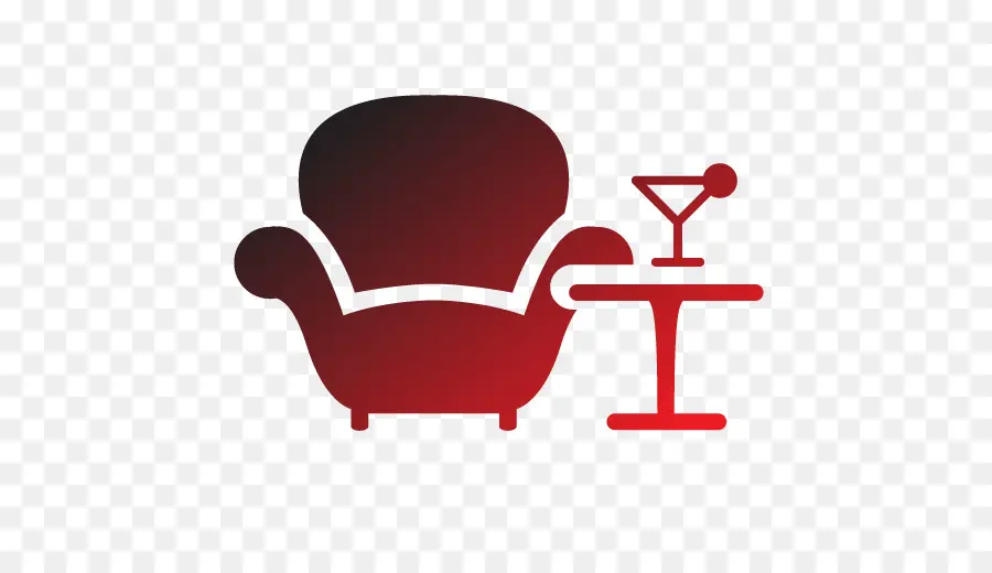 Fauteuil Rouge，Tableau PNG