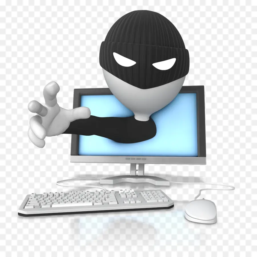 Cybervoleur，Pirate Informatique PNG