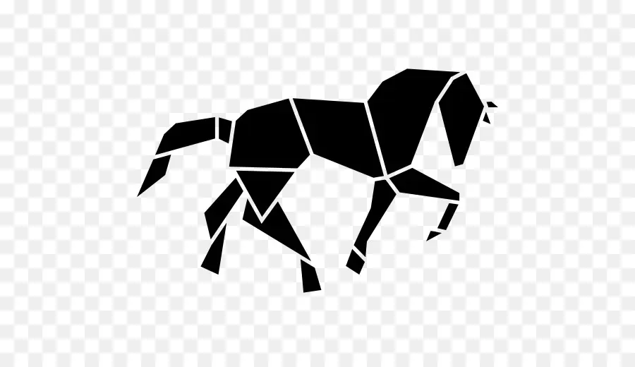Cheval，Polygone PNG