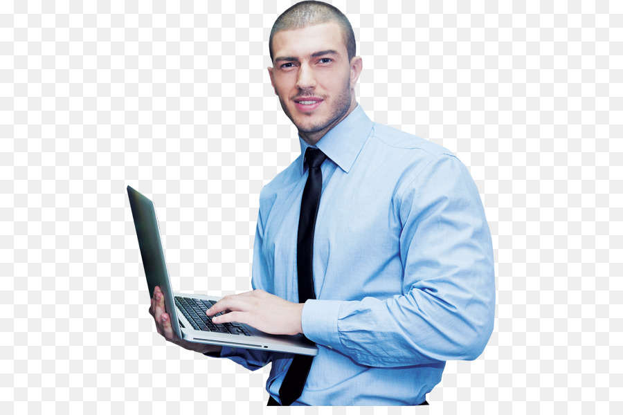 Homme Avec Ordinateur Portable，Ordinateur PNG