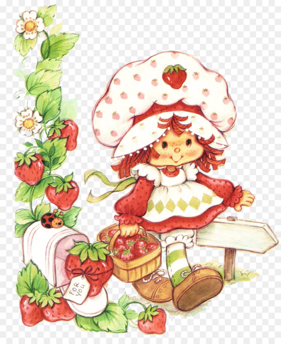 Shortcake Aux Fraises，Dessin Animé PNG